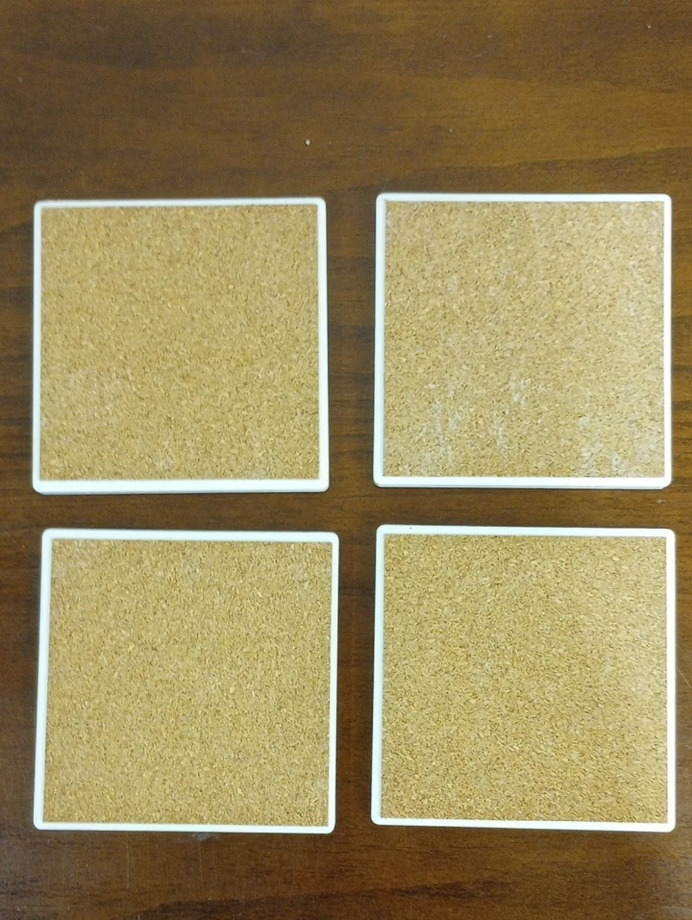 Wine-Themed Drink Coasters, Set Of 4 - New!